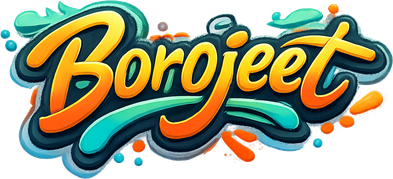 borojeet ব্র্যান্ডের গোলাপি লোগো